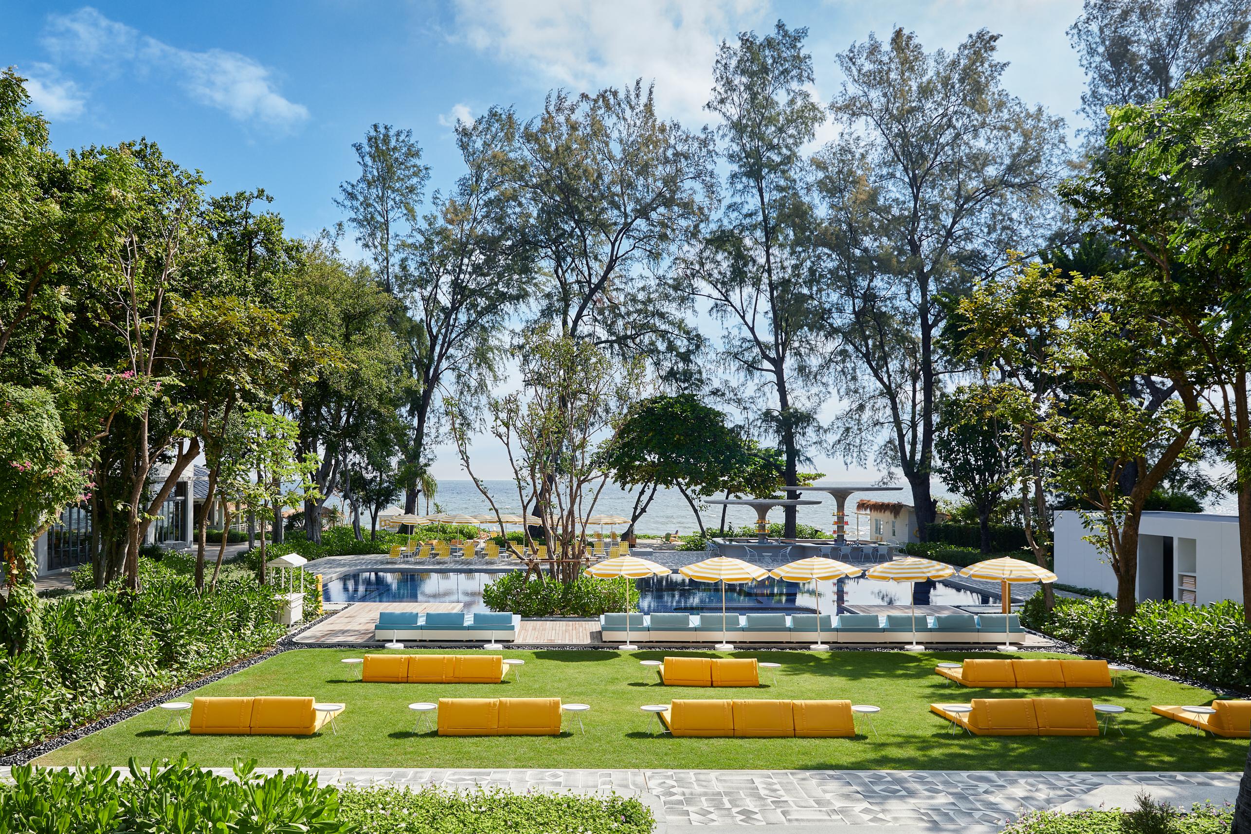 Hotel The Standard, HHQ Zewnętrze zdjęcie The beach at The Standard, Hua Hin